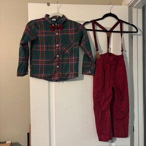 A&J DESIGN Toddler Boys Suit Clothes Formal Outfit Set SZ 5T